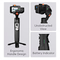 Miniatyrbild 9 av 11: Hohem ISteady Pro 4 3-axlig stabilisator för GoPro 10 9 Osmo Action