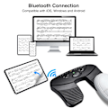 Miniatyrbild 7 av 9: LEKATO bluetooth Page Sheet Turner Pedal Tablet Rechargeable