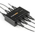 Miniatyrbild 4 av 8: THRU-6 Box 6 MIDI-utgångar Standard MIDI Five-Pin Interface 16Ch