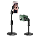 Miniatyrbild 2 av 11: Justerbar stativhållare för bordsstativ Selfie Stick för telefon
