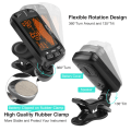 Miniatyrbild 9 av 10: Lekato 3in1 TM-25 Clip On Guitar Tuner Metronom Tone Generator