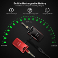 Miniatyrbild 9 av 10: LEKATO 2.4GHz WS-60 Wireless Guitar System Transmitter Receiver