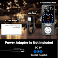 Miniatyrbild 7 av 8: LEKATO Looper gitarreffektpedal 18 Min 3 Slot Loop Record gray
