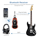 Miniatyrbild 6 av 8: Portable Guitar Effector 5 Effect Pedal Synthesizer bluetooth