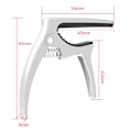 Miniatyrbild 5 av 6: Galux Mental Guitar Ukulele Capo 4 Strings Hawaii Quick Change