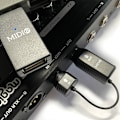 Miniatyrbild 4 av 10: M-VAVE MS1 trådlöst överföringssystem MIDI Adapter Plug Play