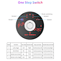 Miniatyrbild 3 av 5: Bluetooth Page Turner Pedal Wireless Foot Switch for Music Sheet