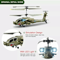 Miniatyrbild 4 av 9: SYMA S109G 3.5Ch fjärrkontroll Led RC Leksak Helikopter Drone