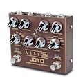 Miniatyrbild 3 av 6: Joyo R-09 Gitarreffekt Pedal Vision Multi-Effect Dual Channel