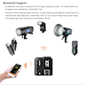 Miniatyrbild 6 av 11: Godox trådlös TTL-kamera Flash Speed Light Trigger Transmitter