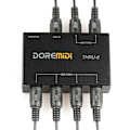 Miniatyrbild 3 av 8: THRU-6 Box 6 MIDI-utgångar Standard MIDI Five-Pin Interface 16Ch