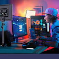 Miniatyrbild 4 av 11: 2x hopfällbart skrivbordsfäste Studio Light Stand Flash Video Bracket