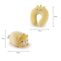 Miniatyrbillede 5 af 5: Kobl Af Med Stil: Ergonomisk Rejsepude Tilbyder Blød Velourkomfort, Memory Foam-Støtte For En Afslappende Rejse, Perfekt Som Gave