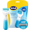 Pikkukuva 1 / 3: Scholl Velvet Smooth Wet & Dry Sähköinen Jalkaraspi Sininen Rui