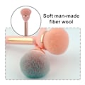 Pikkukuva 3 / 4: Puuterisivellin Ammattimainen meikkisivellin Premium Flat Top -meikkivoidesivellin puuterille poskipunalle nestemäiselle