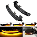 Miniatyrbillede 2 af 5: 2X Til Volvo S60 CC S60 II S80 II V40 CC 40 II V60 V60 CC V70 LED Sekventiel Dynamisk sidespejl blinklys Blinklyslampe