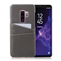 Miniatyrbillede 1 af 2: Samsung Galaxy S9 Plus PU læder etui - Grå Silver grey