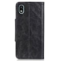 Miniatyrbillede 2 af 2: Alpha Sony Xperia Ace III læder flip etui - Sort Black