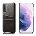 Miniatyrbillede 1 af 2: Dual Card Etui Samsung Galaxy S21 - Sort Black