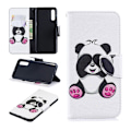 Pikkukuva 1 / 2: Samsung Galaxy A50 kuvioitu nahkakotelo - Söpö Panda Multicolor