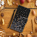 Miniatyrbillede 2 af 2: Wonderland Samsung Galaxy A54 Flip Etui - Shattered Stjerner Black