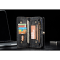 Miniatyrbillede 2 af 6: CaseMe Samsung Galaxy Note 20 Pung med Lynlås - Sort Black