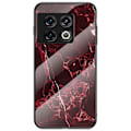 Pikkukuva 1 / 2: Fantasy Marble OnePlus 10 Pro Suojakuori - Blood Punainen Marble Red