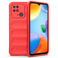 Miniatyrbillede 1 af 6: Blødt grebsformet cover til Xiaomi Redmi 10C - Rød Red