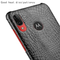 Pikkukuva 2 / 2: Croco Motorola Moto E6 Plus kuoret - Musta Black