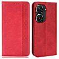 Pikkukuva 1 / 2: Bofink Vintage ASUS Zenfone 9 Nahkakotelo - Punainen Red