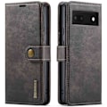 Pikkukuva 1 / 2: DG.Ming Google Pixel 6a 2-in-1 Lompakko Suojakotelo - Harmaa Silver grey