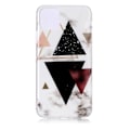 Pikkukuva 2 / 2: Marble iPhone 11 Pro Max kuoret - Tumma kolmio marmori Multicolor