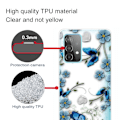 Pikkukuva 2 / 2: Butterfly Samsung Galaxy A23 nahkakotelo - Perhonen Ja Kukka Blue