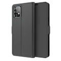 Miniatyrbillede 1 af 2: Glat og tyndt Premium Pu Læder Etui til Samsung Galaxy A72 5G - Sort Black
