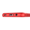 Miniatyrbillede 4 af 6: Blødt grebsformet cover til Samsung Galaxy A04e - Rød Red