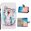 Miniatyrbillede 1 af 2: Wonderland Samsung Galaxy A71 etui - Søde Katte Multicolor