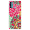 Pikkukuva 1 / 2: Deco Motorola Moto G60 Suojakotelo - Flower Pattern Multicolor