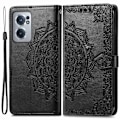 Pikkukuva 1 / 2: Mandala OnePlus Nord Ce 2 5g Läppäkotelo - Musta Black