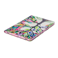 Pikkukuva 2 / 2: Samsung Galaxy Tab S4 kuviollinen syntetti nahkainen suojakotelo missä kortti paikat - Värikäs Puu Multicolor