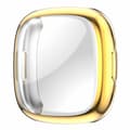Fitbit Versa 4 elektropläteringsram - Guld Guld