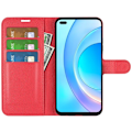 Pikkukuva 2 / 2: Classic Honor 50 Lite / Huawei Nova 8i Läppäkotelo - Punainen Red