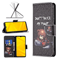 Pikkukuva 2 / 2: Wonderland ZTE Blade A51 flip kuoret - Karhu Black