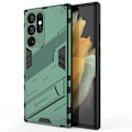 Pikkukuva 1 / 2: Iskunkestävä hybridikotelo Samsung Galaxy S22 Ultra - Vihreä Green