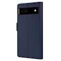 Pikkukuva 2 / 2: Phone Suojakotelo With Make-up Mirror And Slick Design For Google Pixel 6a - Sininen Blue