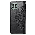 Miniatyrbild 2 av 2: Mandala läder Samsung Galaxy M53 5G fodral - Svart Svart