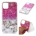Pikkukuva 1 / 2: Marble iPhone 11 Pro Max kuoret - Säihkyvä Marmori Kuvio Pink