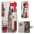 Miniatyrbillede 1 af 2: Wonderland Nokia X10 / X20 Flip etui - London style Multicolor