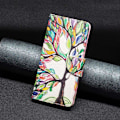 Miniatyrbillede 5 af 6: Wonderland Samsung Galaxy A04 Flip Etui - Life Træ Multicolor