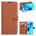 Pikkukuva 1 / 2: Classic Huawei P50 Pro flip kuoret - Ruskea Brown