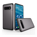 Miniatyrbild 2 av 2: Samsung Galaxy S10 Plus Korthållare hybrid fodral - Grå Silvergrå